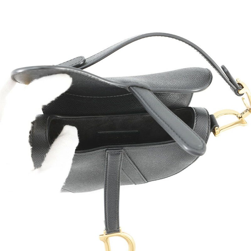 クリスチャン・ディオール ハンドバッグ サドルバッグ ミニ M0447CWVG Christian Dior バッグ 黒
