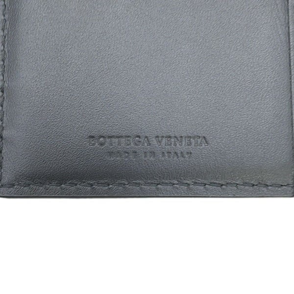 ボッテガヴェネタ カードケース イントレチャート カーフレザー 464902 BOTTEGA VENETA パスケース 黒