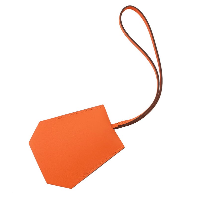 エルメス チャーム クロシェット オレンジ/シルバー金具 スイフト HERMES イヤーズギフト2024
