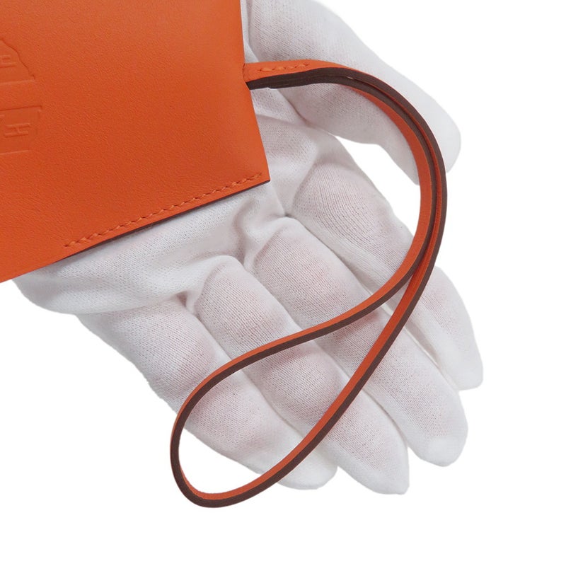 エルメス チャーム クロシェット オレンジ/シルバー金具 スイフト HERMES イヤーズギフト2024