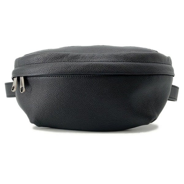 グッチ ボディバッグ インレイ ロゴ ベルトバッグ レザー 768111 GUCCI ウエストポーチ 黒