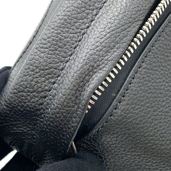 グッチ ボディバッグ インレイ ロゴ ベルトバッグ レザー 768111 GUCCI ウエストポーチ 黒