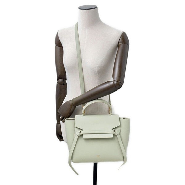 セリーヌ ハンドバッグ ベルトバッグ マイクロ レザー 189153 CELINE 2wayショルダー