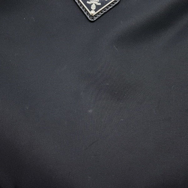 プラダ ショルダーバッグ トライアングルロゴ ナイロン PRADA バッグ 黒