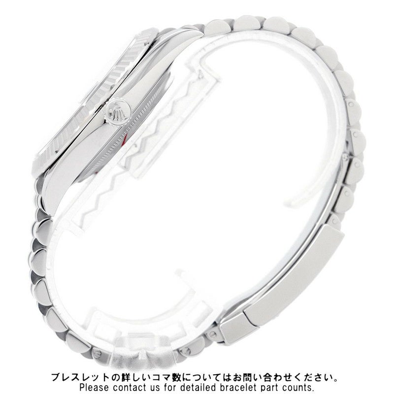 ロレックス デイトジャスト41 SS/K18WG 126334 ROLEX 腕時計 アズーロ ブルー文字盤 ローマン