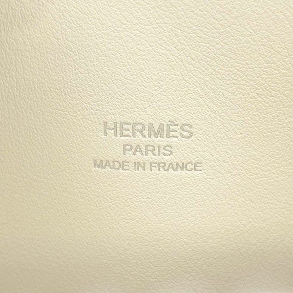 エルメス ボリード1923 25 トリコロール ナタ/ジョーヌシトロン/テールバテュー/シルバー金具 ヴォーエプソン B刻印