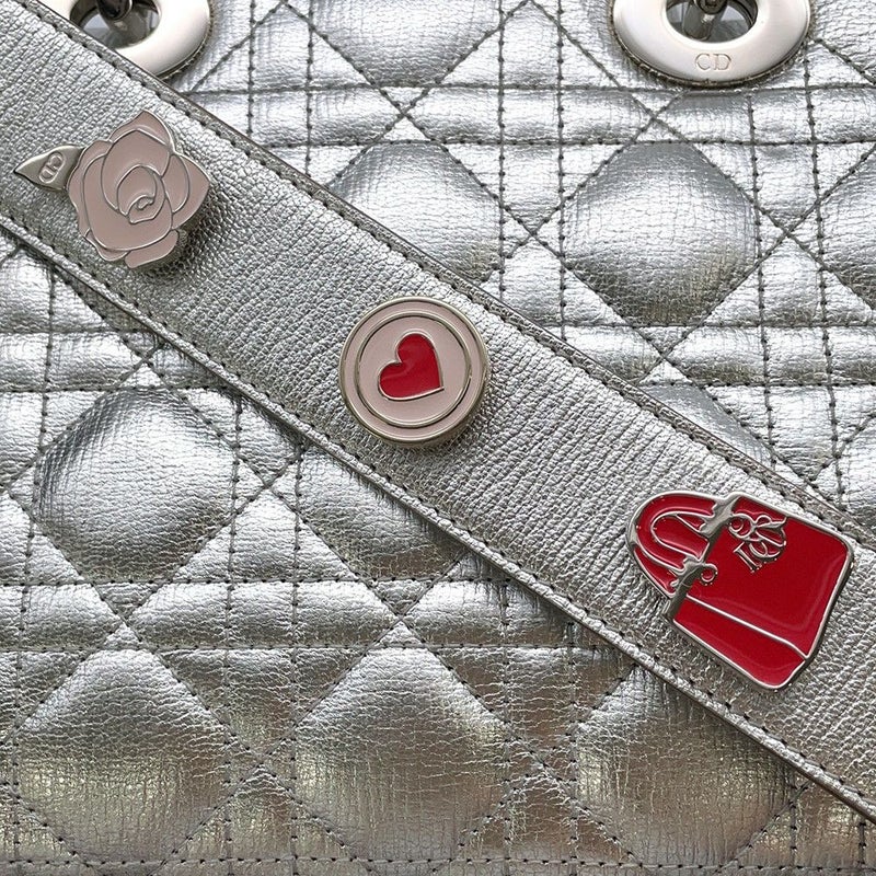 クリスチャン・ディオール ハンドバッグ マイレディディオール カナージュ スモール M0538ONGE 2wayショルダー