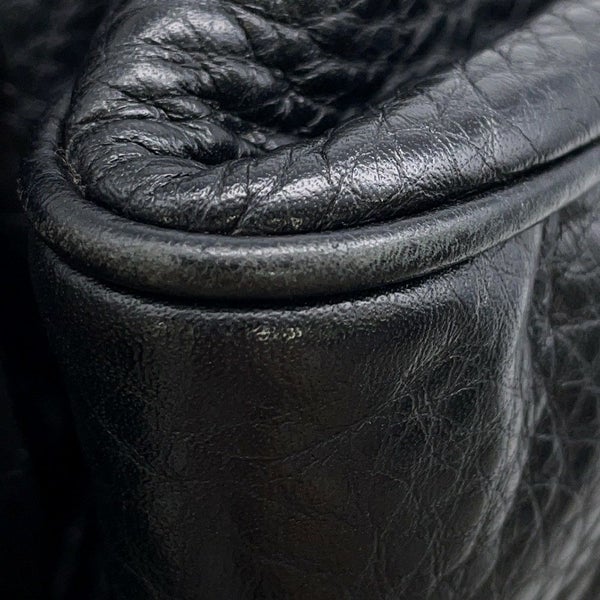 グッチ チェーンショルダーバッグ ソーホー インターロッキングG  レザー 308983 GUCCI バッグ 黒