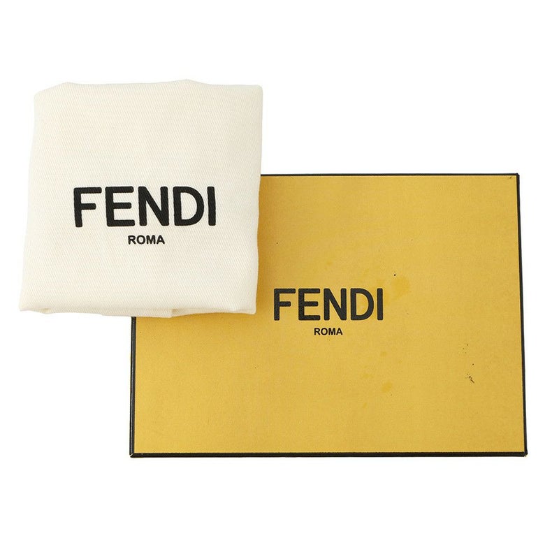 フェンディ キーホルダー ミニボックス レザー 7AR917 FENDI チャーム