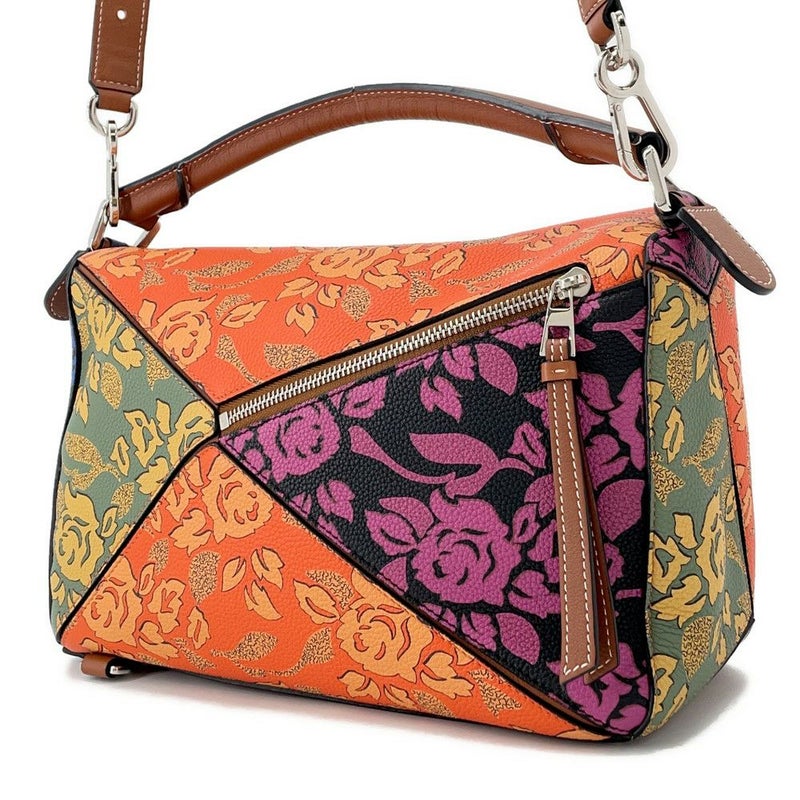 ロエベ ハンドバッグ パズルバッグ パウラズイビザ レザー LOEWE 2wayショルダー
