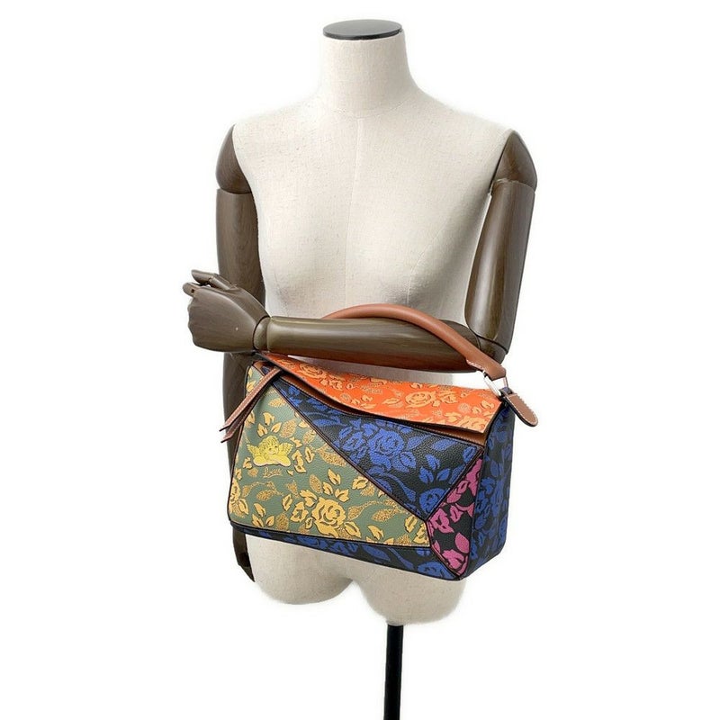 ロエベ ハンドバッグ パズルバッグ パウラズイビザ レザー LOEWE 2wayショルダー