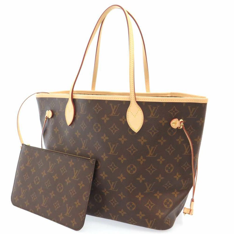 ルイヴィトン トートバッグ モノグラム ネヴァーフルMM ポーチ付き M40995 ヴィトン バッグ ネヴァーフル ビトン ブランド ハンドバッグ