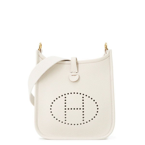 エルメス ショルダーバッグ エブリンTPM 85cm ベトン/ゴールド金具 トリヨンクレマンス W刻印