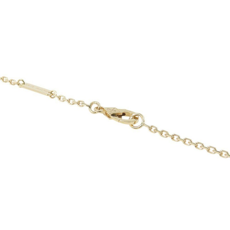 ヴァンクリ ネックレス ローズ ド ノエル ペンダント ミニモデル マザーオブパール ダイヤモンド 3P 計0.1ct K18YG VCARP7T000