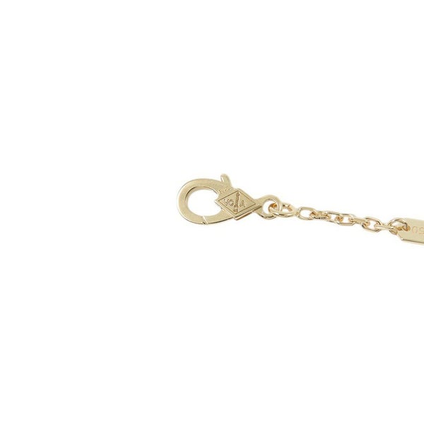 ヴァンクリ ネックレス ローズ ド ノエル ペンダント ミニモデル マザーオブパール ダイヤモンド 3P 計0.1ct K18YG VCARP7T000