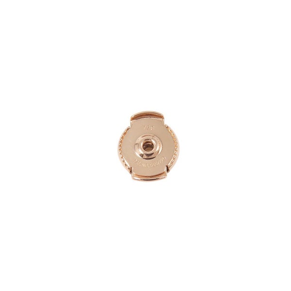 エルメス ピアス シェーヌダンクル ニューファランドールTPM ダイヤモンド 2P 計0.02ct K18PGピンクゴールド HERMES アシンメトリー