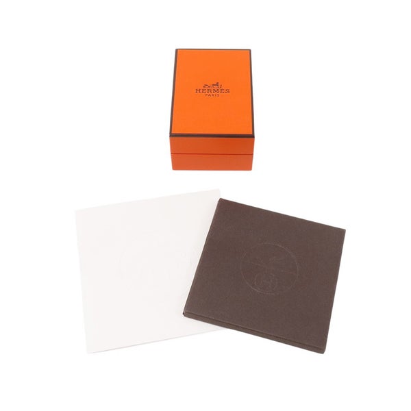 エルメス ピアス シェーヌダンクル ニューファランドールTPM ダイヤモンド 2P 計0.02ct K18PGピンクゴールド HERMES アシンメトリー