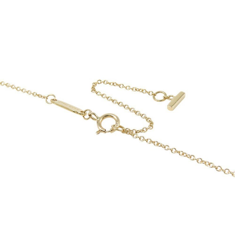 ティファニー ネックレス Tスマイル ペンダント ミニ ダイヤモンド 計0.03ct K18YGイエローゴールド 62617683 Tiffany&Co.