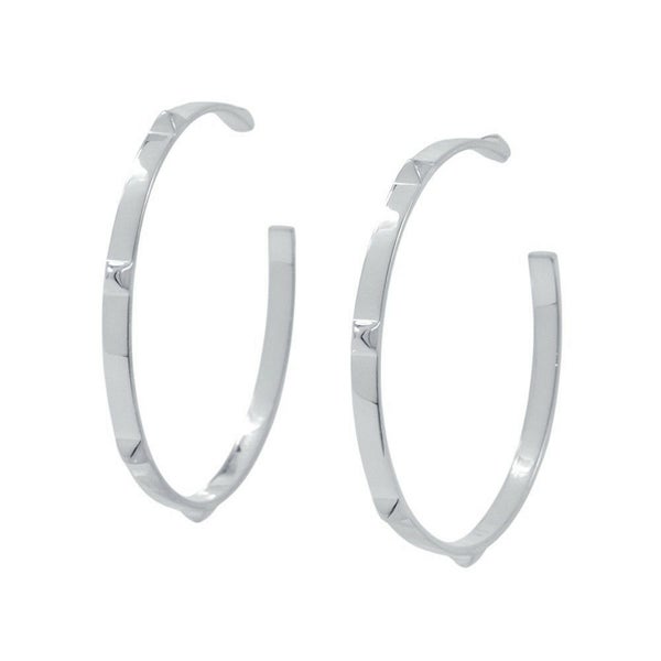 エルメス ピアス ミニ クルー SV925シルバー HERMES フープ ジュエリー アクセサリー