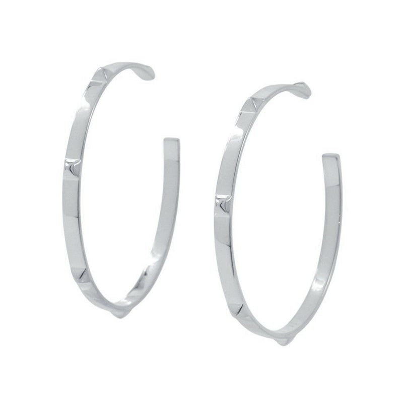 エルメス ピアス ミニ クルー SV925シルバー HERMES フープ ジュエリー アクセサリー