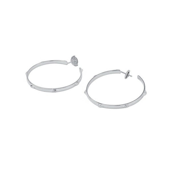 エルメス ピアス ミニ クルー SV925シルバー HERMES フープ ジュエリー アクセサリー