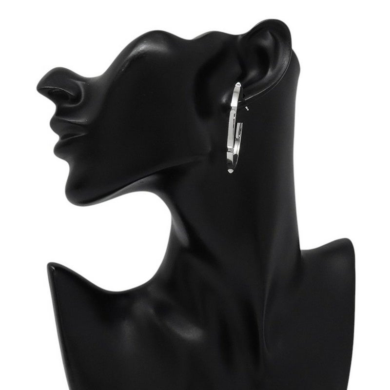 エルメス ピアス ミニ クルー SV925シルバー HERMES フープ ジュエリー アクセサリー