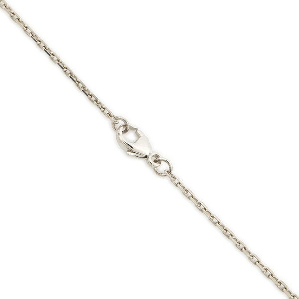 エルメス ネックレス ミニ・ポップアッシュ ホワイト/シルバー金具 HERMES アクセサリー 白