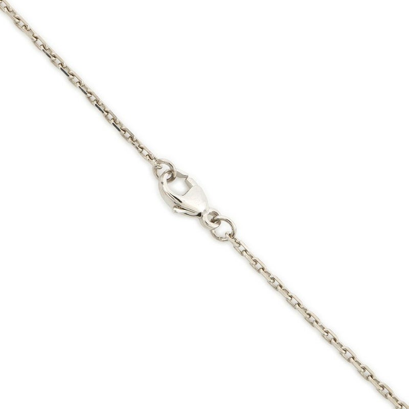 エルメス ネックレス ミニ・ポップアッシュ ホワイト/シルバー金具 HERMES アクセサリー 白