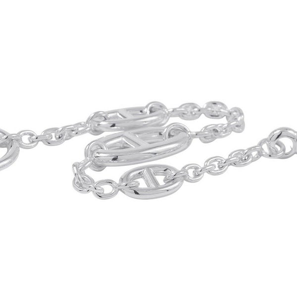 エルメス ブレスレット シェーヌダンクル ファランドール SV925シルバー サイズST HERMES ジュエリー