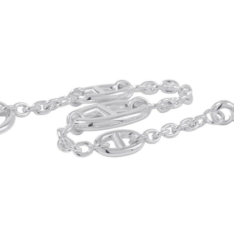 エルメス ブレスレット シェーヌダンクル ファランドール SV925シルバー サイズST HERMES ジュエリー