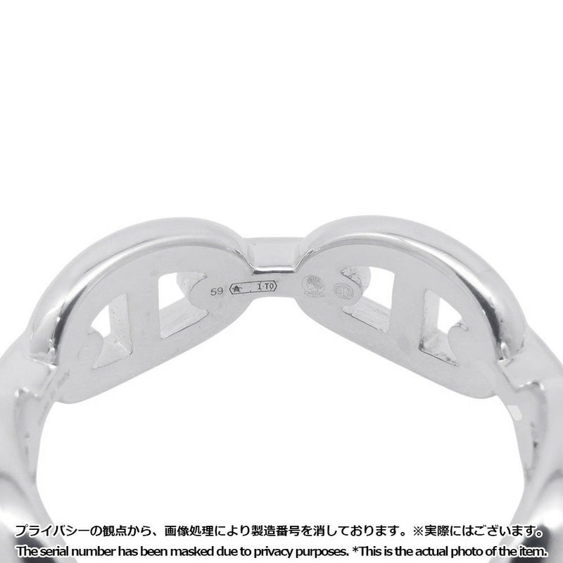 エルメス リング シェーヌダンクル アンシェネPM Enchainee SV925シルバー リングサイズ59 HERMES ジュエリー