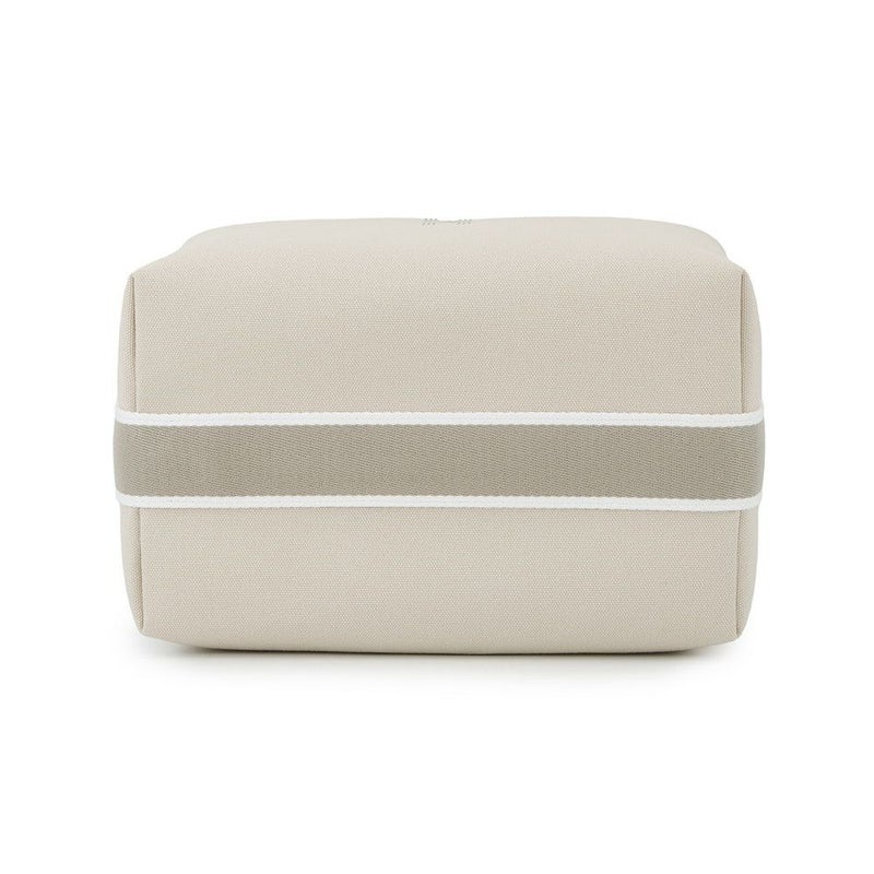 エルメス ポーチ ブリッド・ア・ブラックGM ベージュ/シルバー金具 キャンバス HERMES バッグ 小物入れ