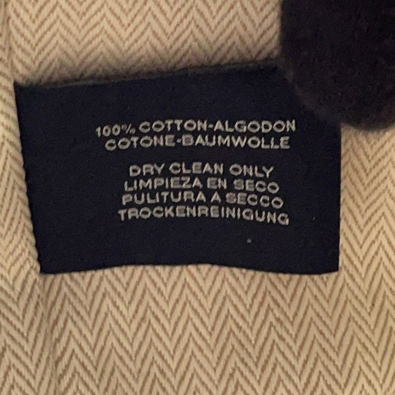 エルメス ポーチ ブリッド・ア・ブラックGM ベージュ/シルバー金具 キャンバス HERMES バッグ 小物入れ