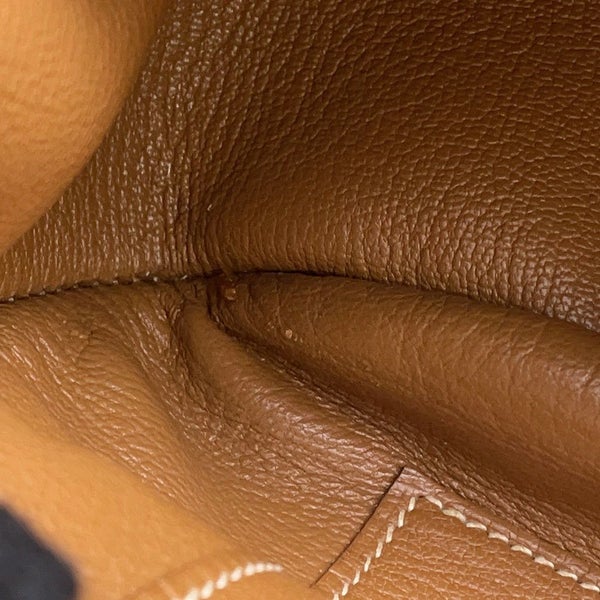 エルメス ショルダーバッグ ジプシエール37 ゴールド/シルバー金具 トリヨンクレマンス □M刻印