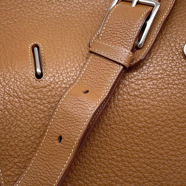 エルメス ショルダーバッグ ジプシエール37 ゴールド/シルバー金具 トリヨンクレマンス □M刻印