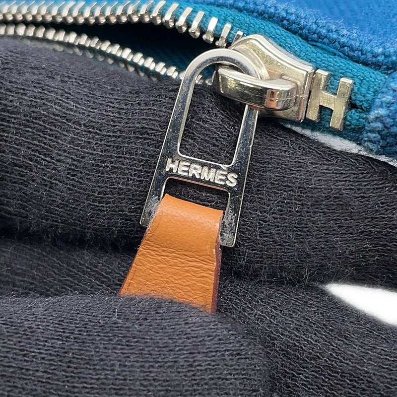エルメス ポーチ ヴェロシぺディスト スタッズ コットン HERMES フラットポーチ