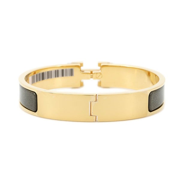 エルメス ブレスレット クリック H クリッククラックPM ノワール・ドレ ラメ HERMES アクセサリー