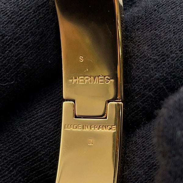 エルメス ブレスレット クリック H クリッククラックPM ノワール・ドレ ラメ HERMES アクセサリー