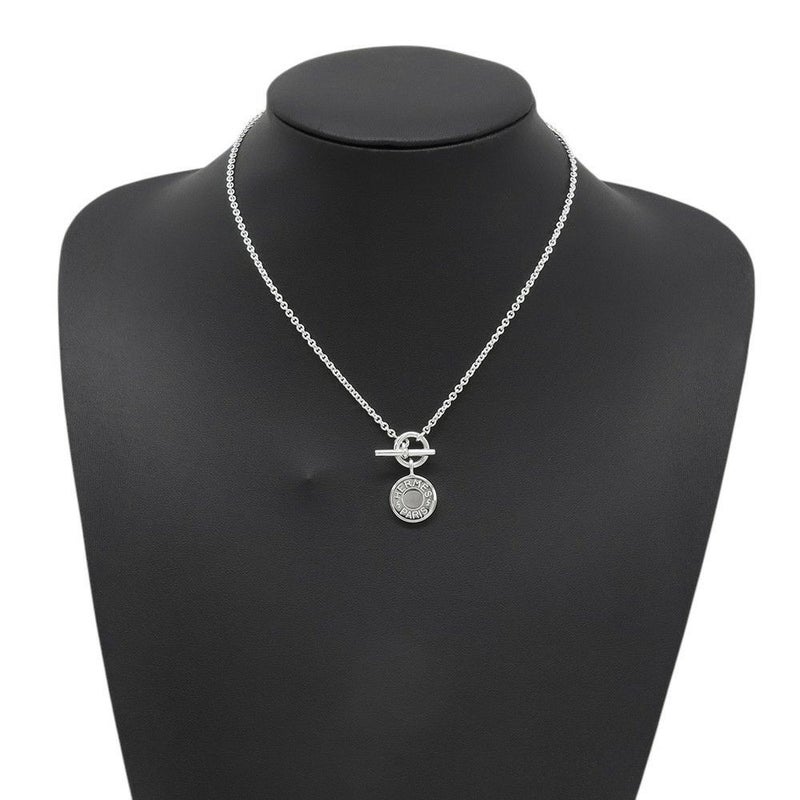 エルメス ネックレス アミュレット H エクスリブリス コンフェッティ セリエ SV925シルバー HERMES ジュエリー