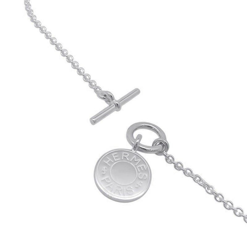 エルメス ネックレス アミュレット H エクスリブリス コンフェッティ セリエ SV925シルバー HERMES ジュエリー