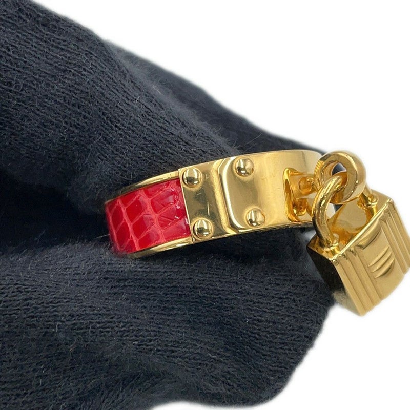 エルメス スカーフリング カデナ リザード HERMES アクセサリー チャーム