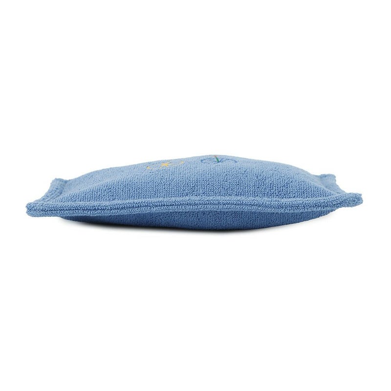 エルメス ポーチ レ・カバン フラットポーチPM ブルー/シルバー金具 HERMES