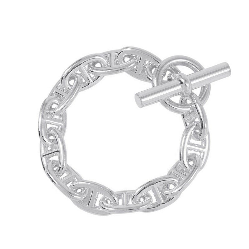 エルメス ブレスレット シェーヌダンクルTGM 13コマ SV925シルバー HERMES ジュエリー