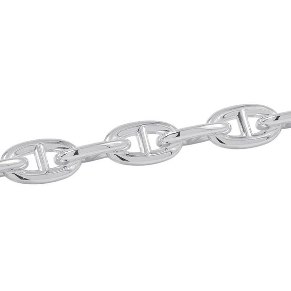 エルメス ブレスレット シェーヌダンクルTGM 13コマ SV925シルバー HERMES ジュエリー