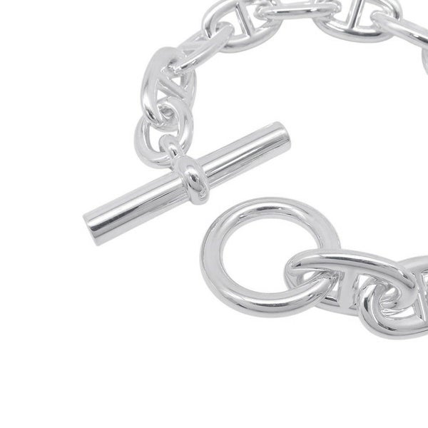 エルメス ブレスレット シェーヌダンクルTGM 13コマ SV925シルバー HERMES ジュエリー