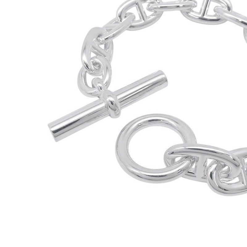 エルメス ブレスレット シェーヌダンクルTGM 13コマ SV925シルバー HERMES ジュエリー