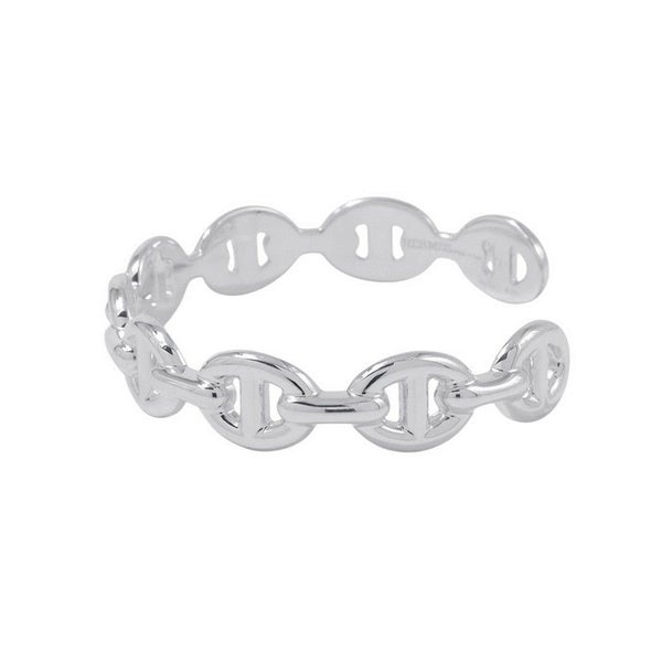 エルメス ブレスレット シェーヌダンクル アンシェネ バングル SV925シルバー サイズSH HERMES バングル