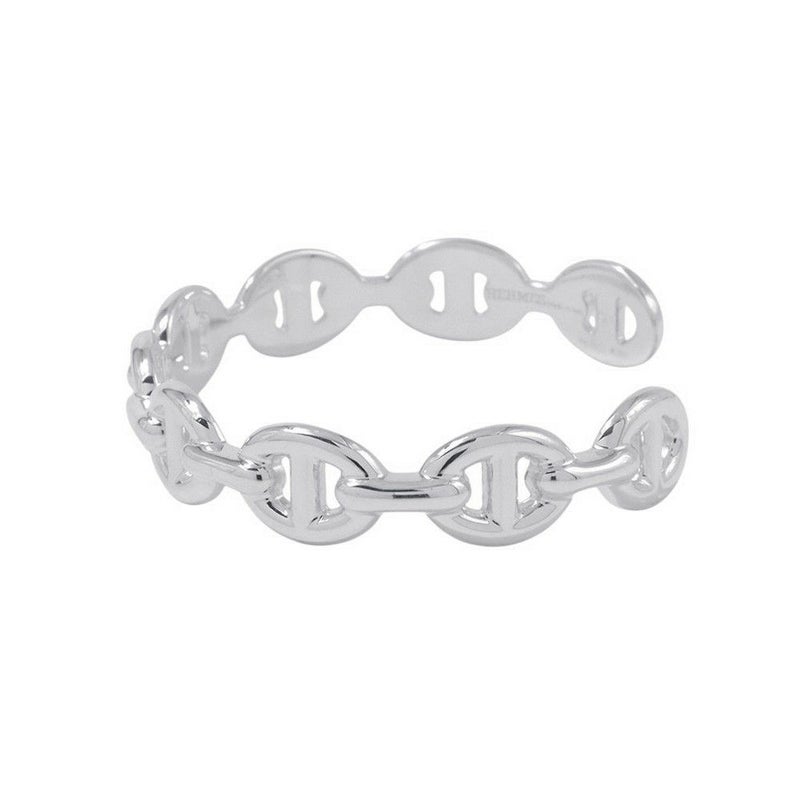 エルメス ブレスレット シェーヌダンクル アンシェネ バングル SV925シルバー サイズSH HERMES バングル