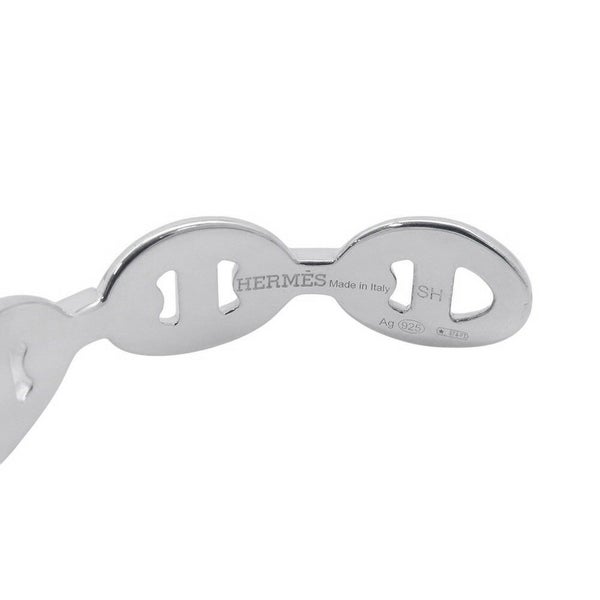 エルメス ブレスレット シェーヌダンクル アンシェネ バングル SV925シルバー サイズSH HERMES バングル