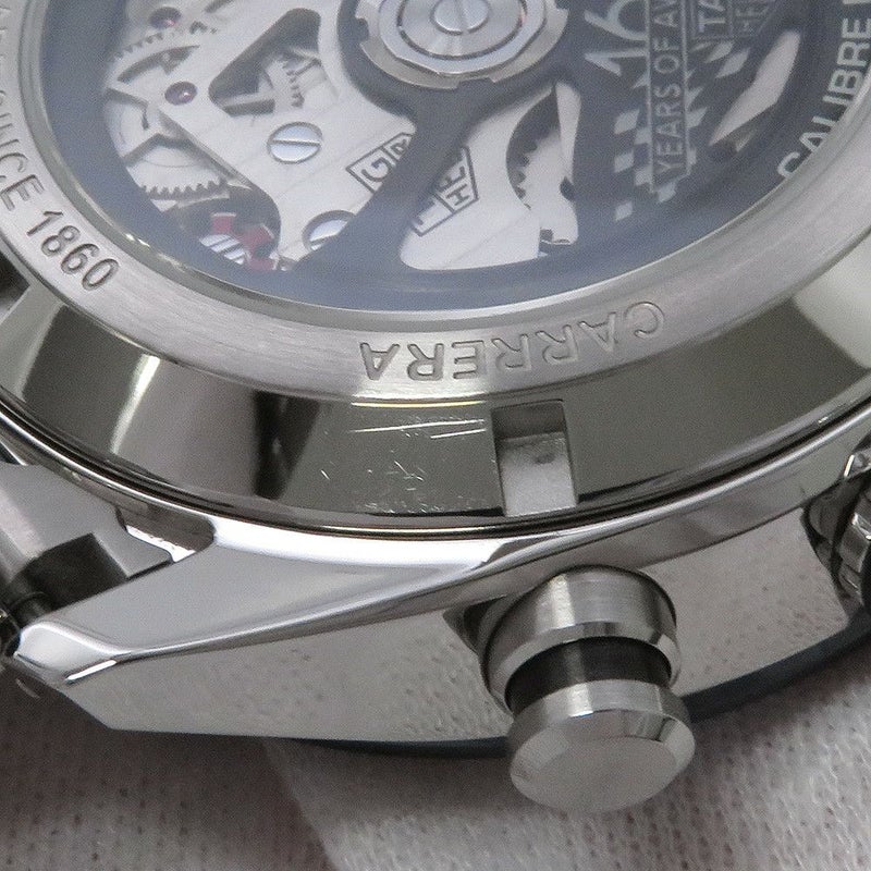 タグホイヤー カレラ 160周年シルバーダイヤル リミテッドエディション クロノグラフ CBN2A1E.BA0643 ブルー文字盤